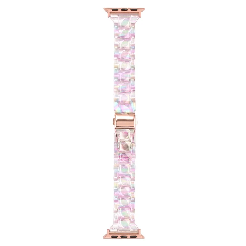 Apple Watch 41mm / 40mm / 38mm Resin Bands 3-Bead Watch Strap