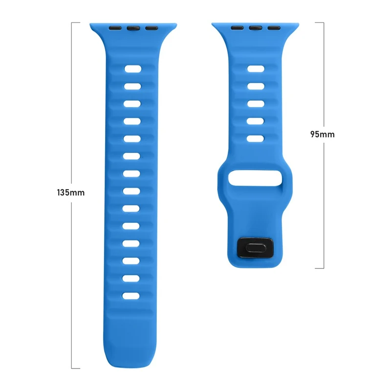 Apple Watch Series 41mm - 40mm - 38mm Universal Smart Watch Band Flexible Strap