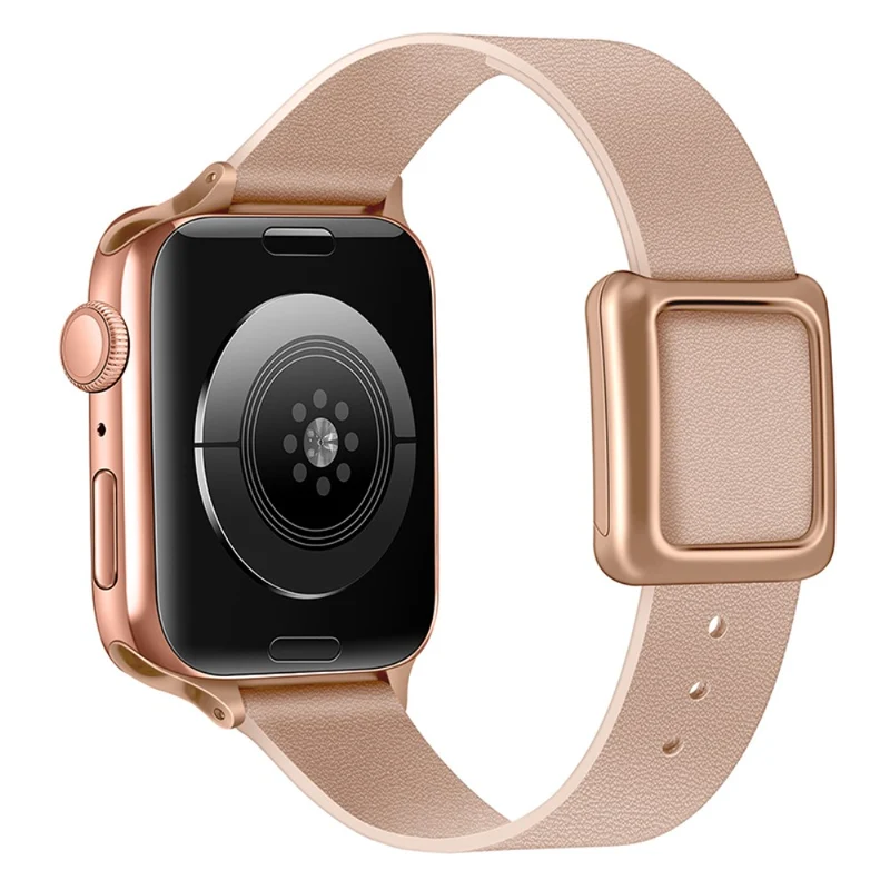 Apple Watch Series 41mm - 40mm - 38mm Universal Smart Watch Band Leather Strap