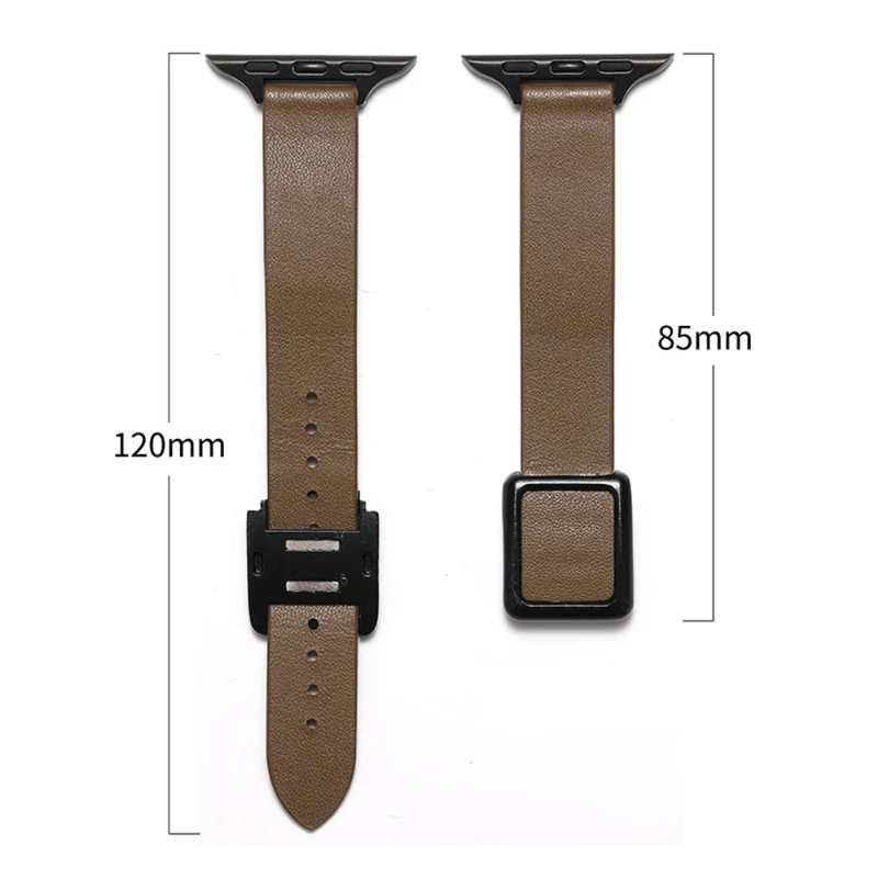 Apple Watch Series 41mm - 40mm - 38mm Universal Smart Watch Band Leather Strap