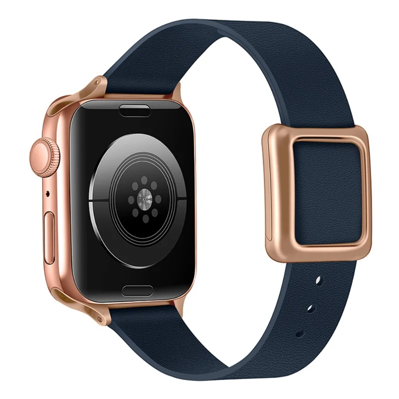 Apple Watch Series 41mm - 40mm - 38mm Universal Smart Watch Band Leather Strap