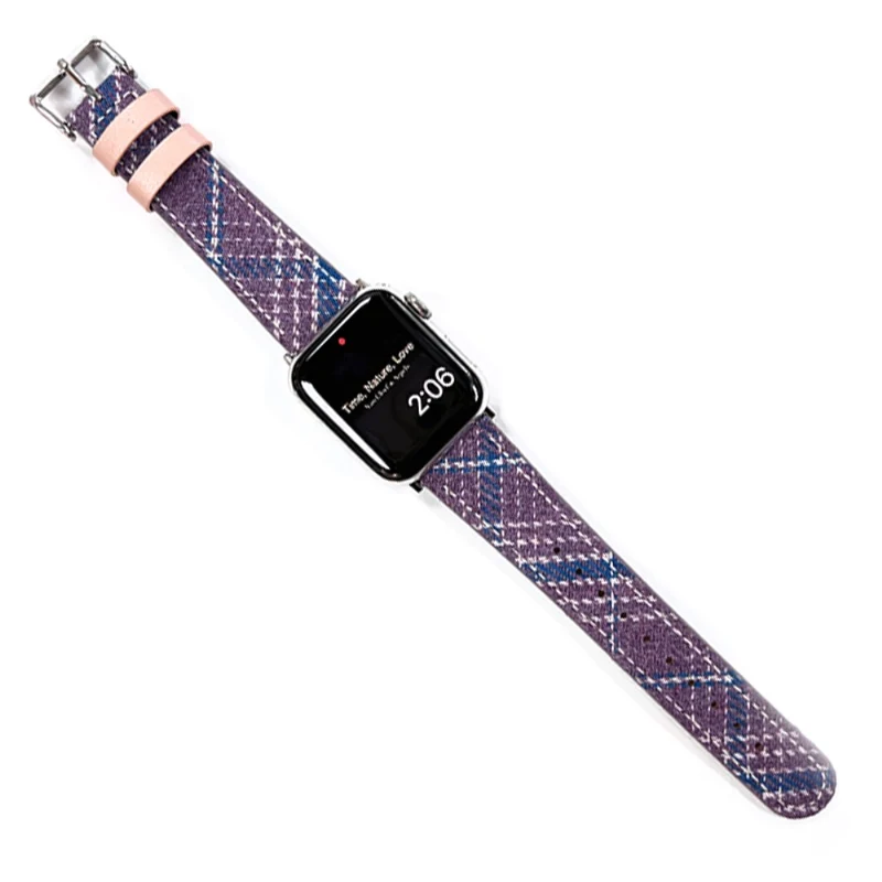 Apple Watch Series 41mm - 40mm - 38mm Universal Watch Band Leather Strap
