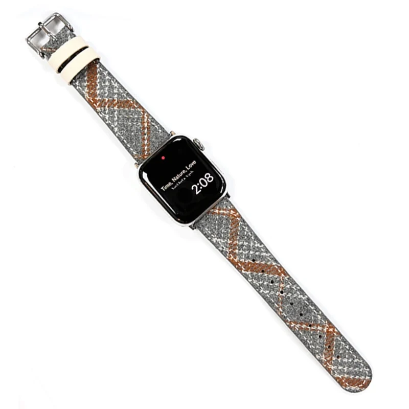Apple Watch Series 41mm - 40mm - 38mm Universal Watch Band Leather Strap