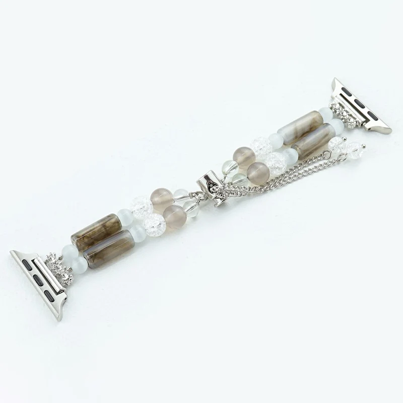 Apple Watch Series 41mm / 40mm / 38mm Retro Watch Band Stone Wrist Strap - Beads