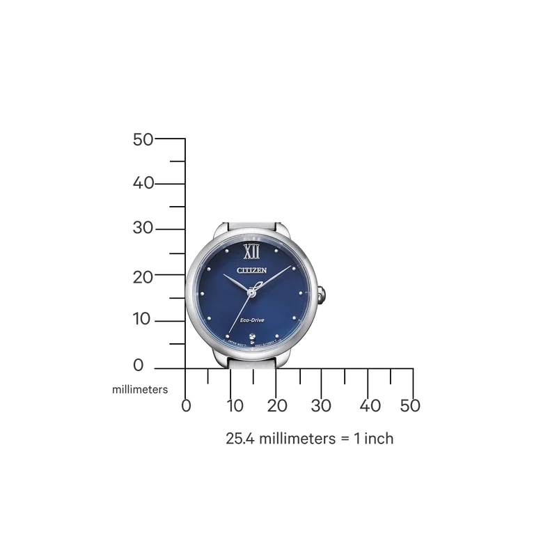 Citizen Elegance EM0920-86L Damenuhr • Eco-Drive Solar • Saphirglas