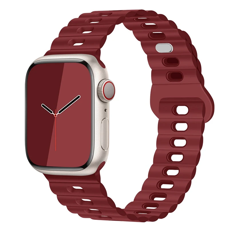Apple Watch Series 41mm - 40mm - 38mm Universal Watch Band Flexible Strap