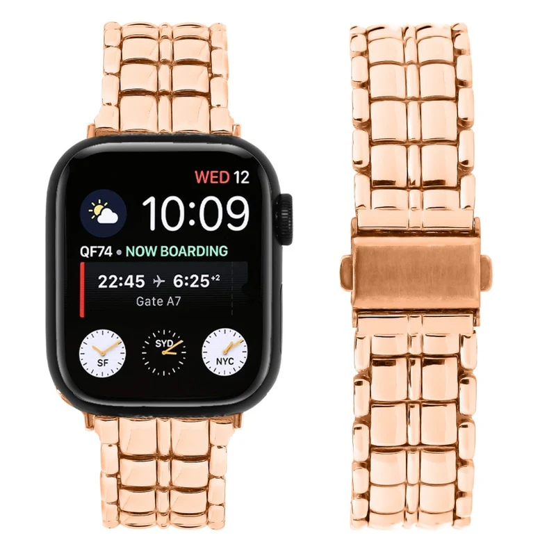 Apple Watch Series 41mm - 40mm - 38mm Metal Wrist Strap