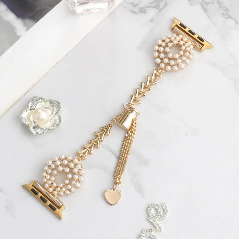 Apple Watch Series 41mm / 40mm / 38mm Chain Watch Band Bracelet
