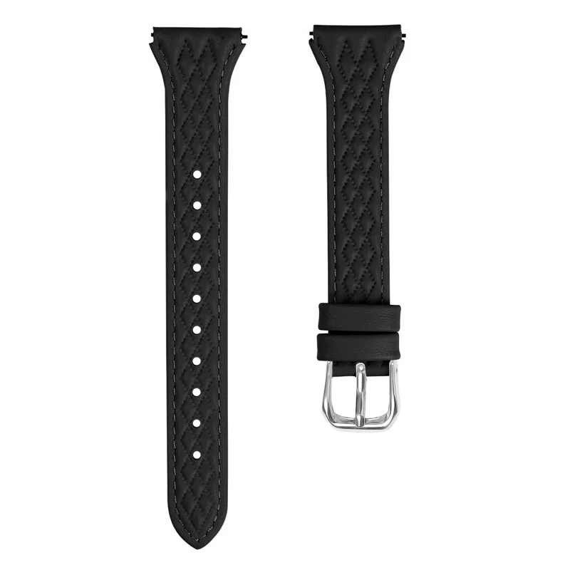 Huami Amazfit Youth Edition 20mm Watchband Top-Layer Cow Leather Watch Strap - Apricot