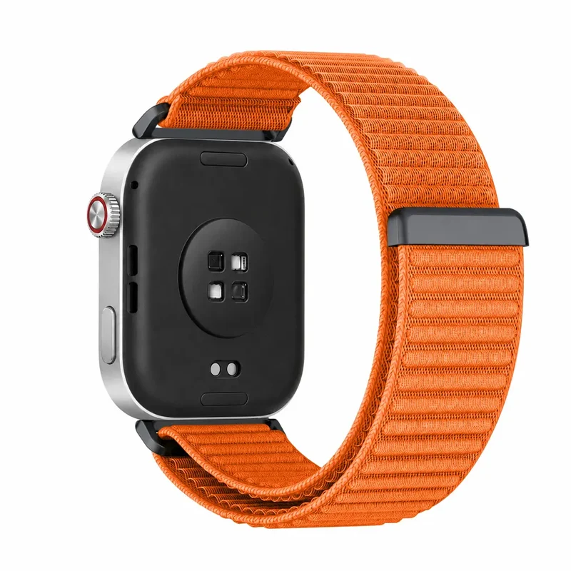 Xiaomi Smart Band 9 Pro Wave Nylonarmband (Orange)