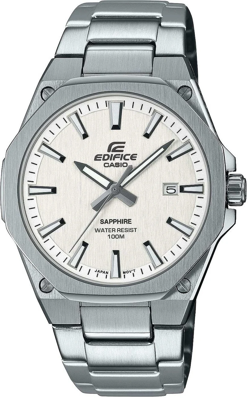 Casio Edifice EFR-S108D-7AVEF Herrenuhr • Kratzfestes Saphirglas • Extra flaches Design