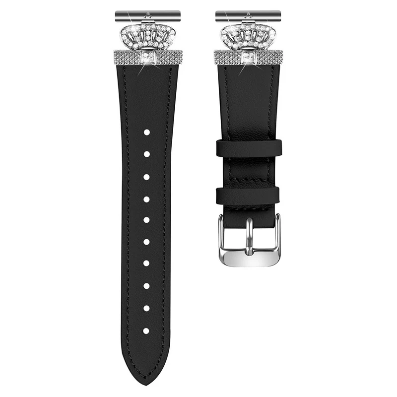Huami Amazfit Youth Edition 20mm Cowhide Strap Crown Design Watch Band
