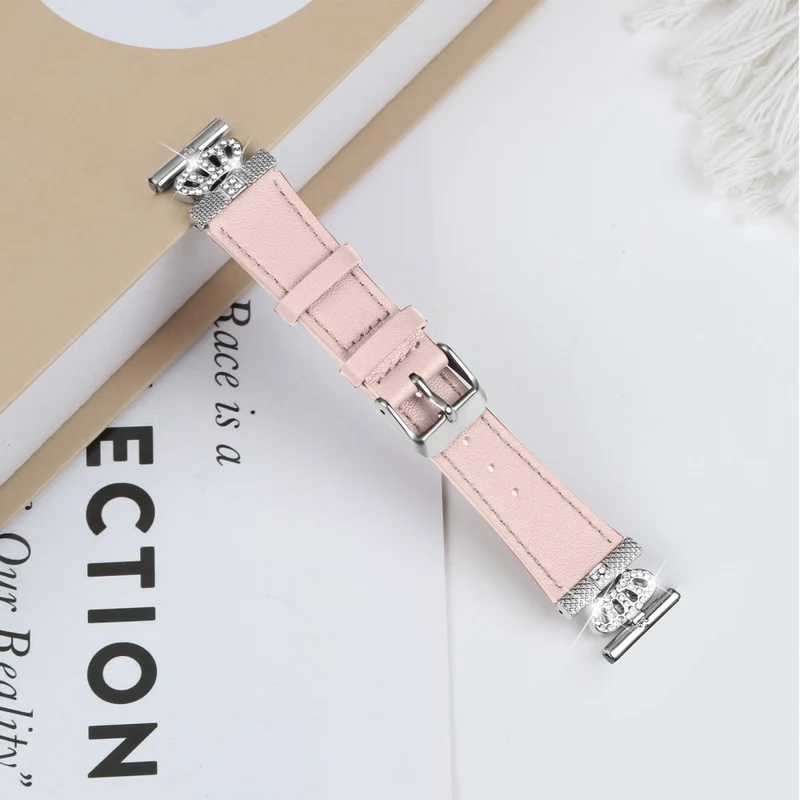 Huami Amazfit Youth Edition 20mm Cowhide Strap Crown Design Watch Band