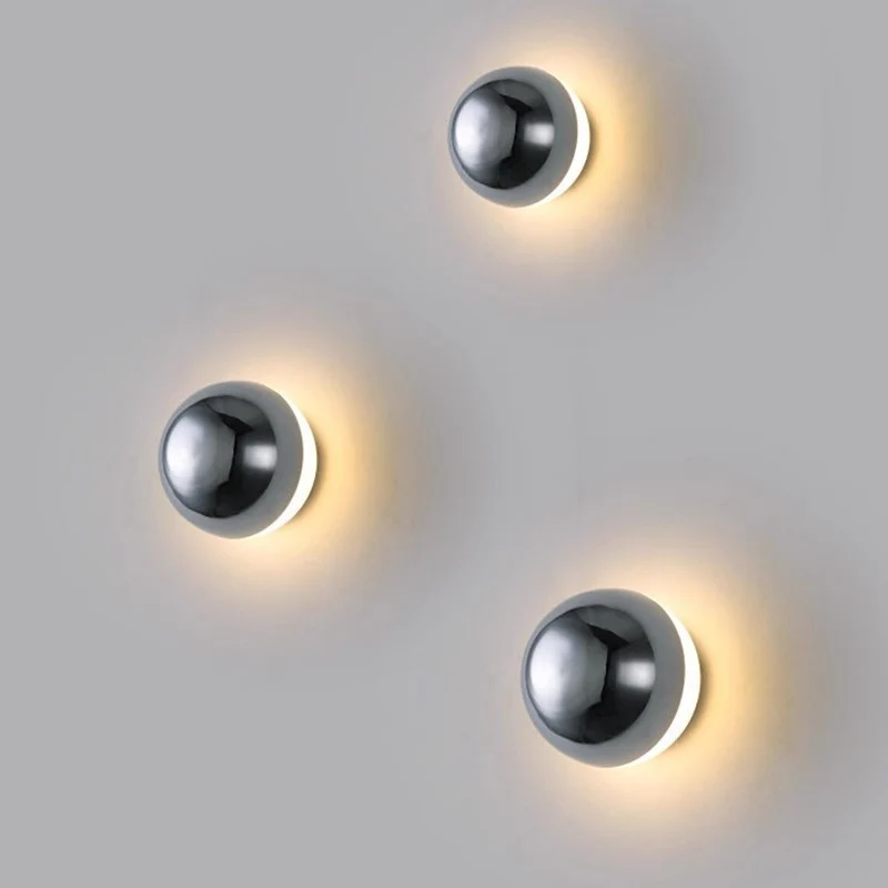 Moderne Kugel Wandlampe