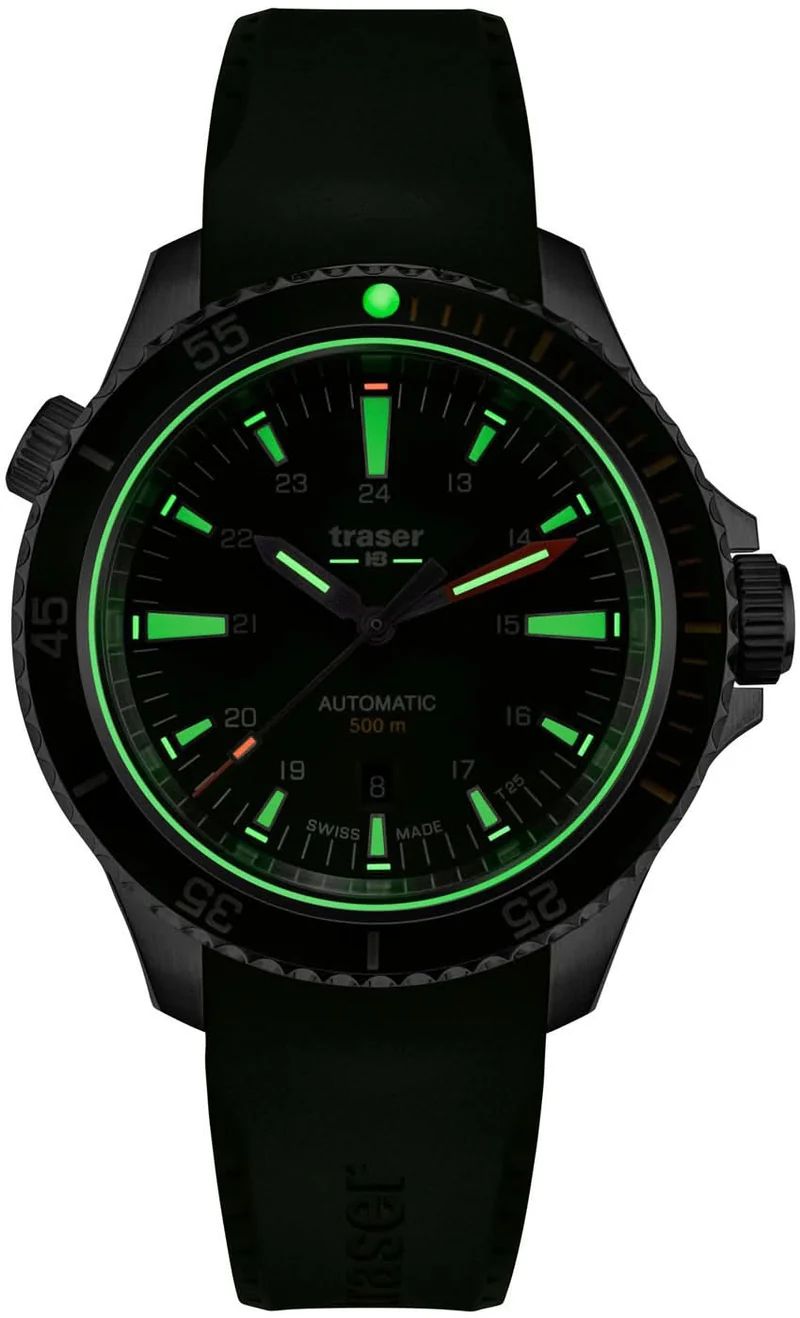 Traser P67 Diver 110327 Herrenuhr • H3-Tritium • Swiss Made