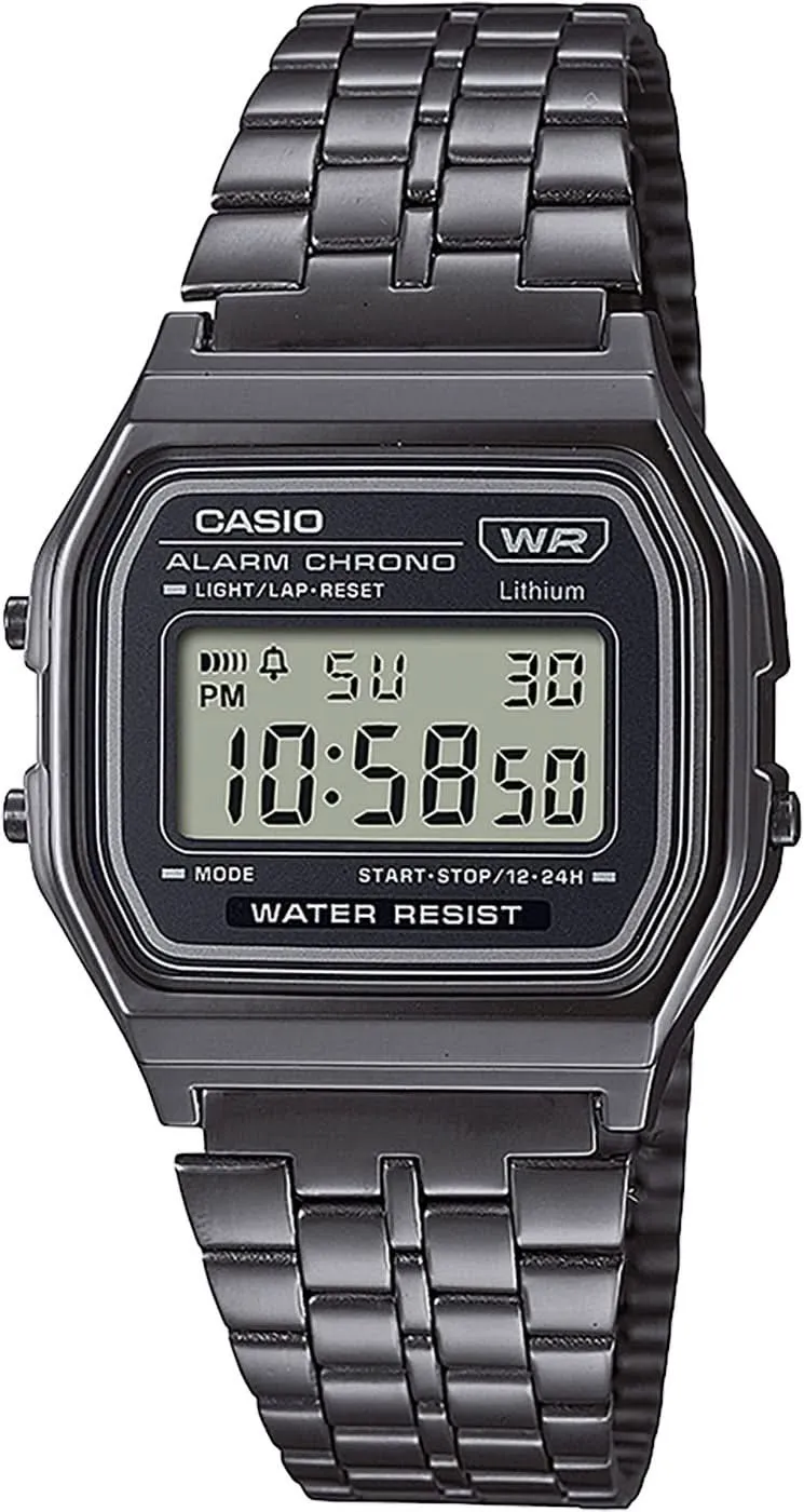Casio Vintage A158WETB-1AEF Uhr • Kultiges Retro-Design • LED-Beleuchtung