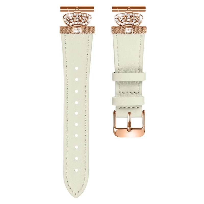 Huami Amazfit Cheetah Pro Rhinestone Decor Strap Cowhide Wrist Band