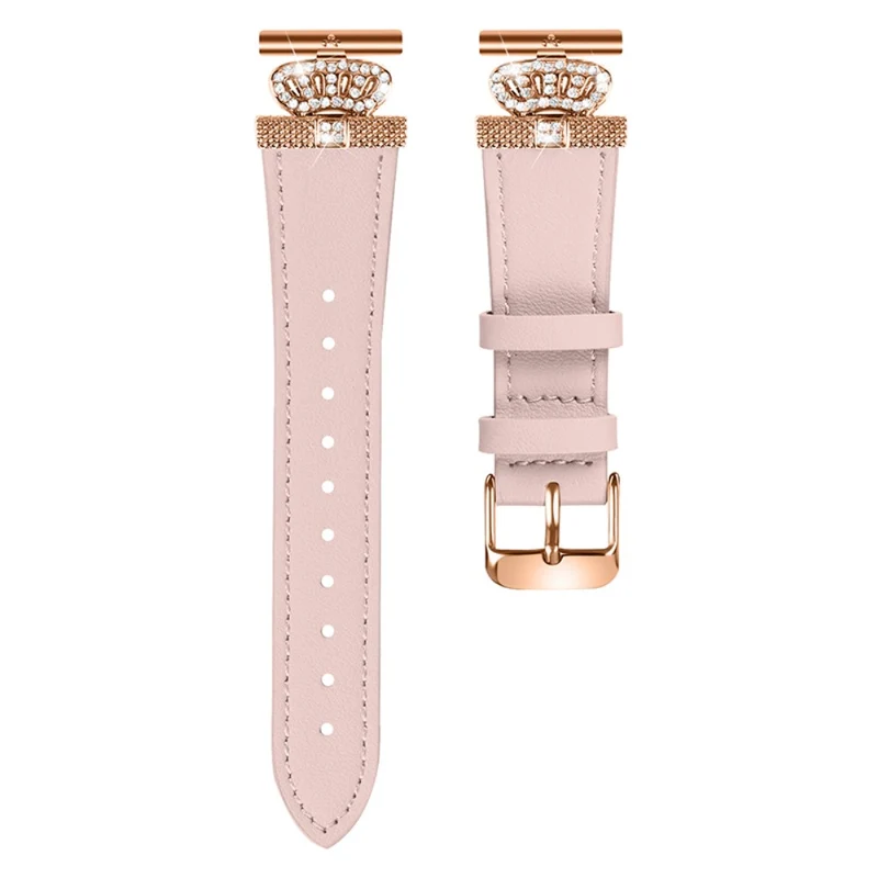 Huami Amazfit Cheetah Pro Rhinestone Decor Strap Cowhide Wrist Band