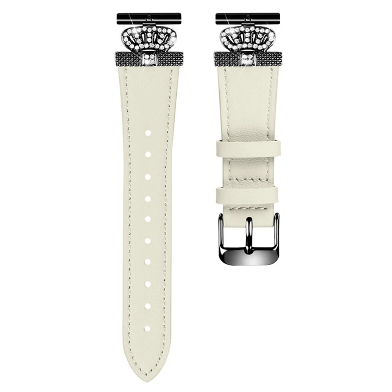 Huami Amazfit Cheetah Pro Watch Strap Crown Design Cowhide Wrist Band