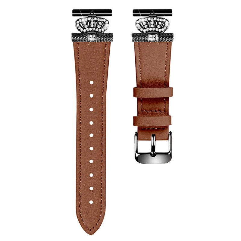 Huami Amazfit Cheetah Pro Watch Strap Crown Design Cowhide Wrist Band