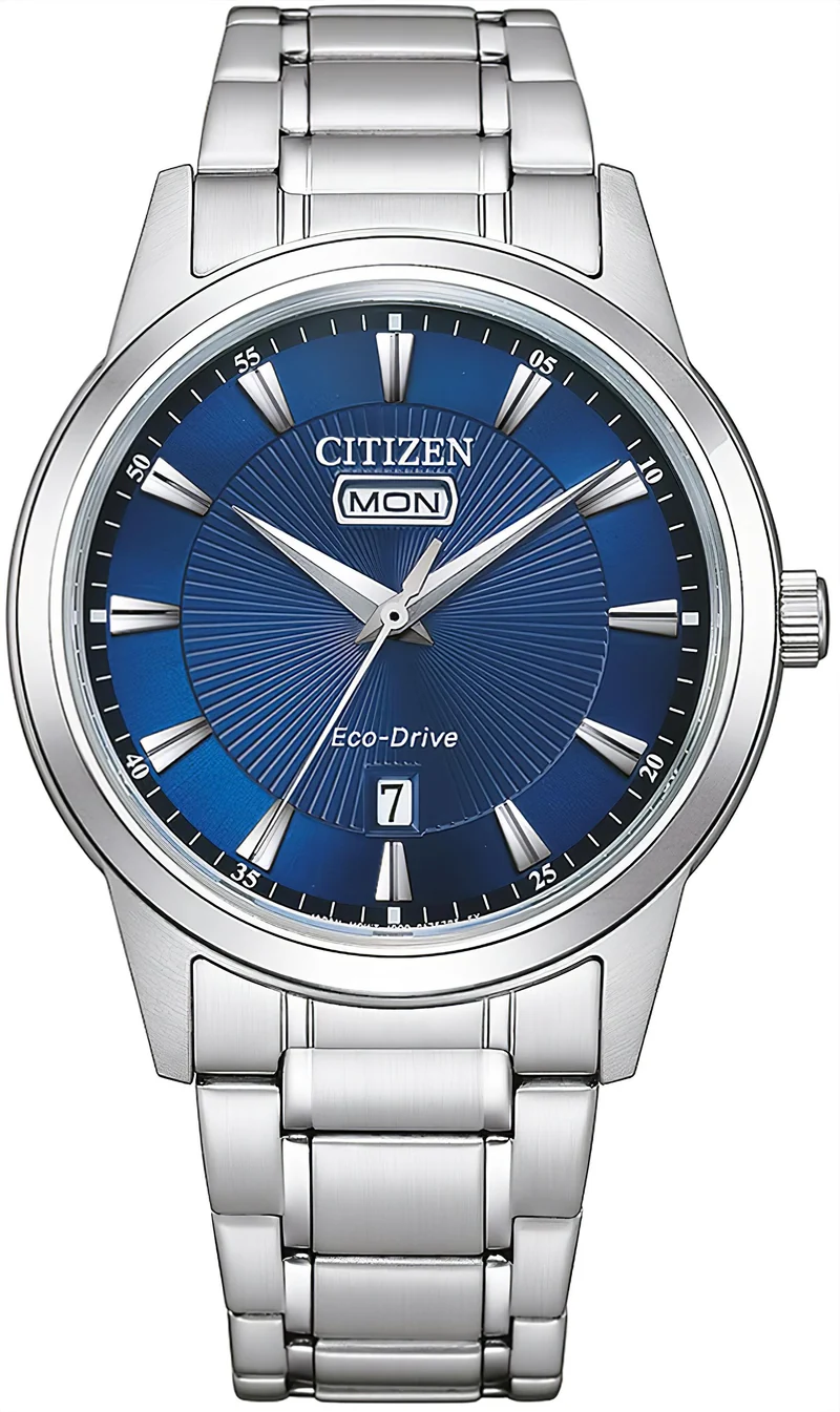Citizen AW0100-86LE Herrenuhr • Eco-Drive Lichtantrieb • Day-Date Anzeige