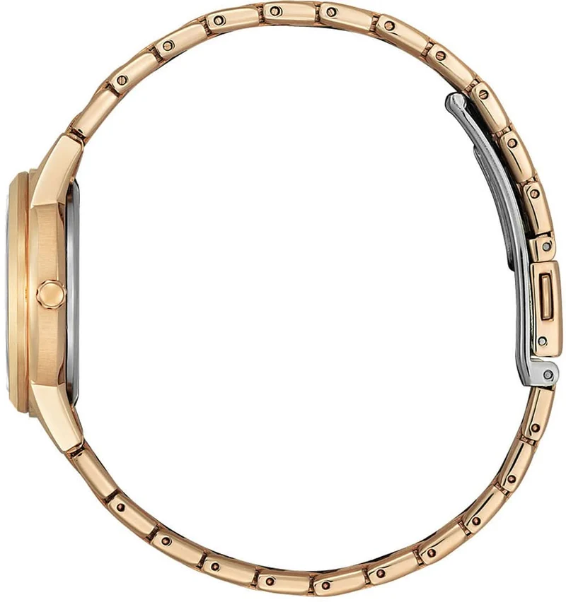 Citizen Eco-Drive Elegance FE1243-83A Damenuhr • Eco-Drive Solarantrieb • Elegantes Roségold-Design