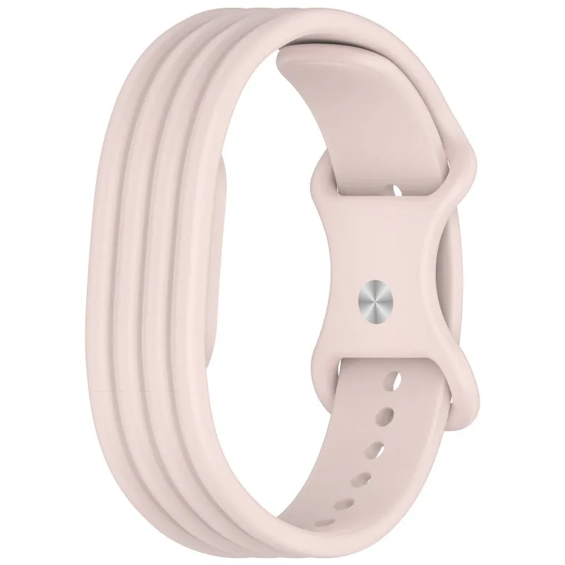 Fitbit Air Classic Silikonarmband (Hellrosa)