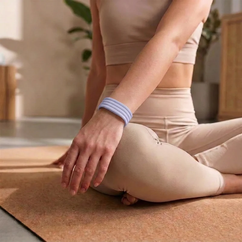 Fitbit Air Classic Silikonarmband (Flieder)