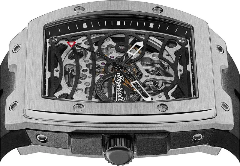 Ingersoll The Challenger I12301 Herrenuhr • Präzises Automatikwerk • Markantes Skelett-Design