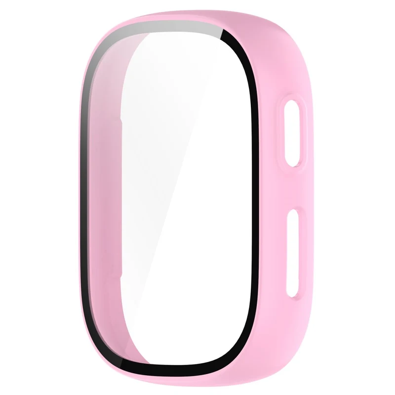 Hard Bump Resistant Cover for Xplora X6 Play Watch Case with Tempered Glass Screen Protector - Rose