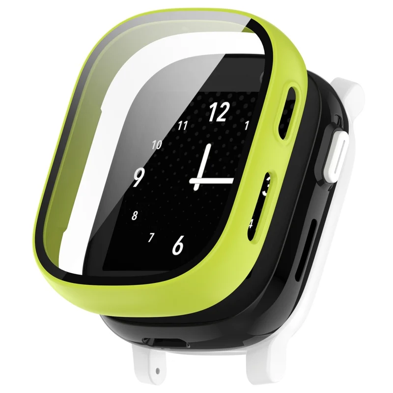 Hard Bump Resistant Cover for Xplora X6 Play Watch Case with Tempered Glass Screen Protector - Rose