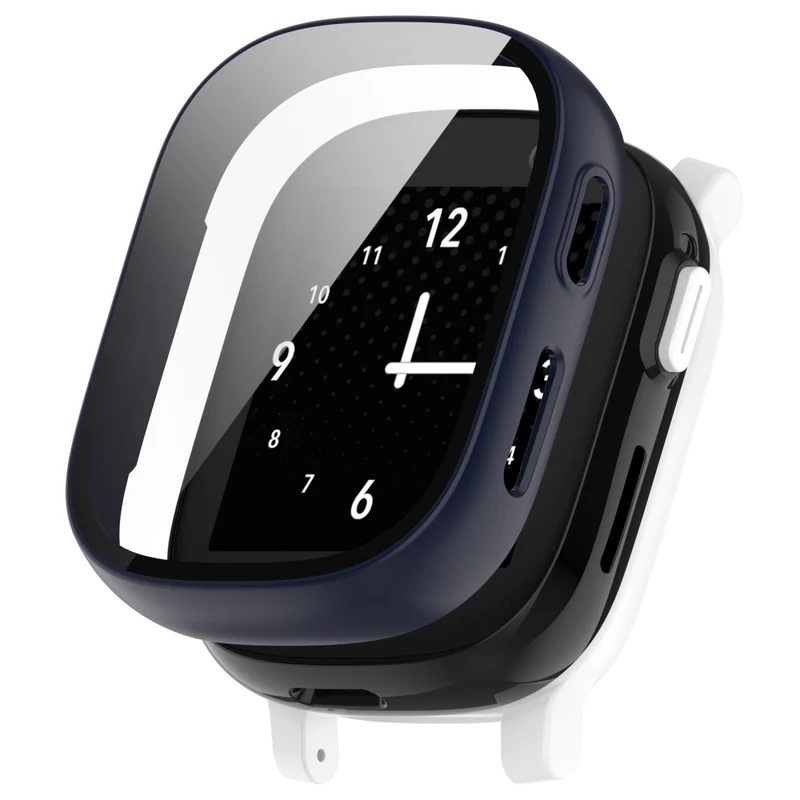 Hard Bump Resistant Cover for Xplora X6 Play Watch Case with Tempered Glass Screen Protector - Rose
