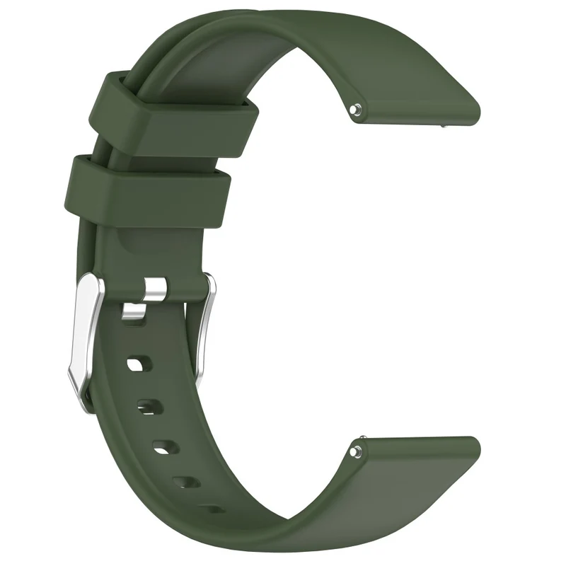 Huami Amazfit Active / GTS 4 Mini Silicone Watch Band 20mm Replacement Strap - Army Green