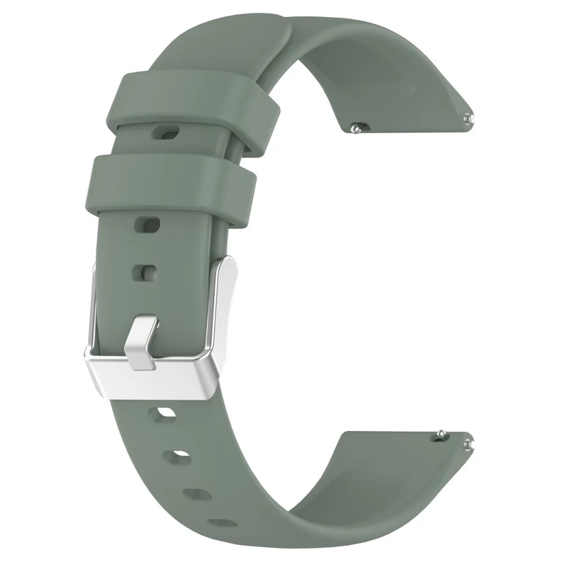 Huami Amazfit Active / GTS 4 Mini Silicone Watch Band 20mm Replacement Strap - Army Green
