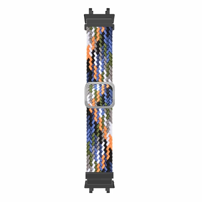 Huami Amazfit Active Edge (A2212) Watch Band Braided Nylon Adjustable Straps - Rainbow