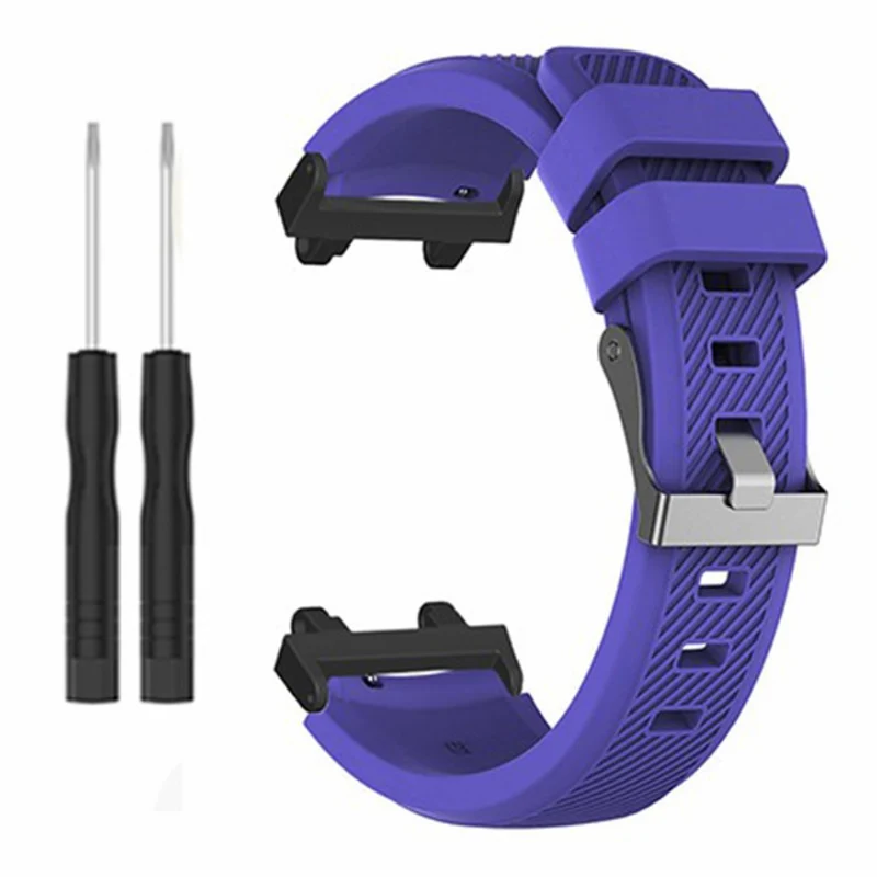 Huami Amazfit Active Edge A2212 Watch Band Twill Texture Silicone Strap Replacement - Mint Green