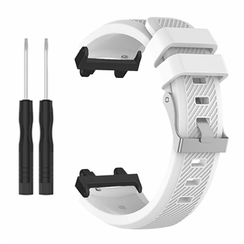 Huami Amazfit Active Edge A2212 Watch Band Twill Texture Silicone Strap Replacement - Mint Green