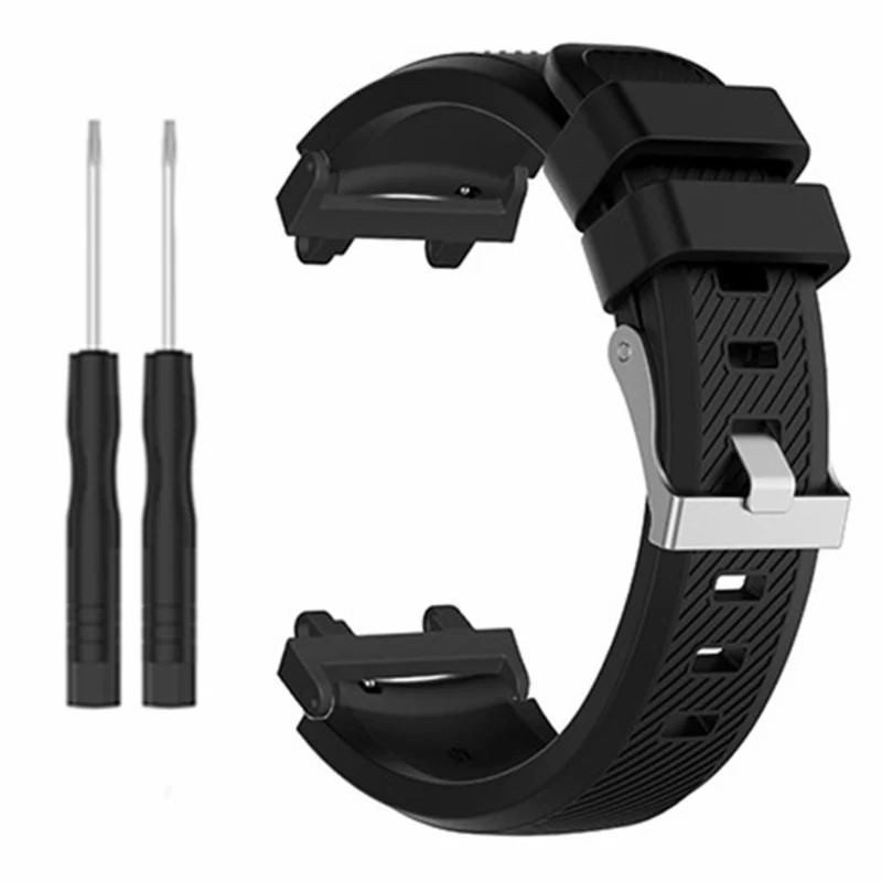 Huami Amazfit Active Edge A2212 Watch Band Twill Texture Silicone Strap Replacement - Mint Green