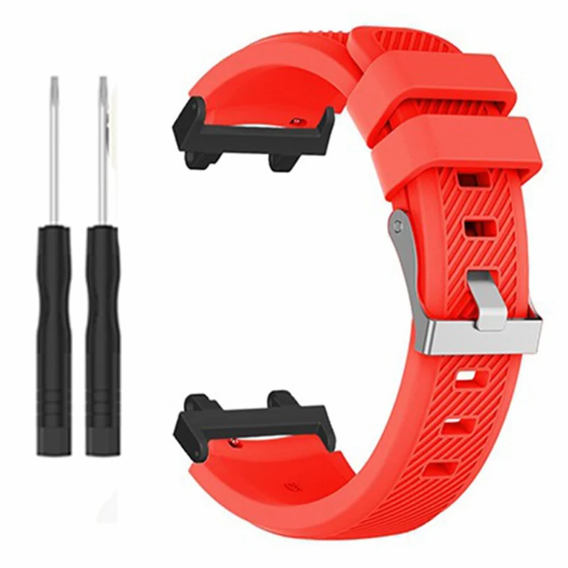Huami Amazfit Active Edge A2212 Watch Band Twill Texture Silicone Strap Replacement - Mint Green