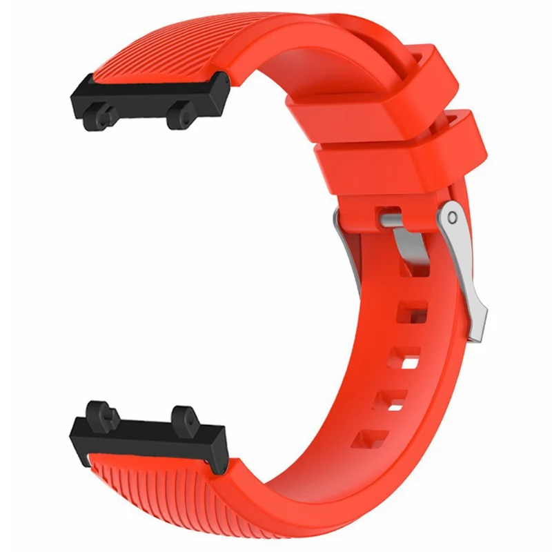 Huami Amazfit Active Edge A2212 Watch Band Twill Texture Silicone Strap Replacement - Mint Green