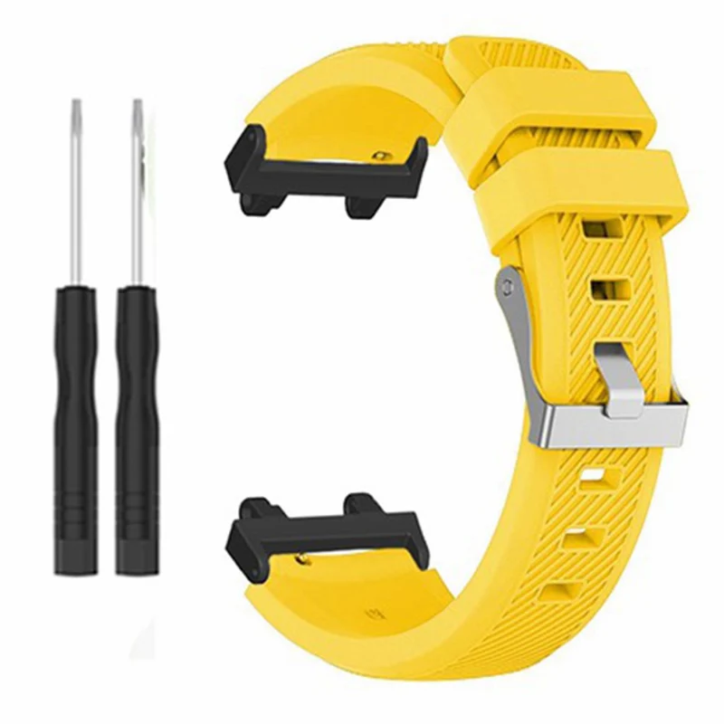 Huami Amazfit Active Edge A2212 Watch Band Twill Texture Silicone Strap Replacement - Mint Green