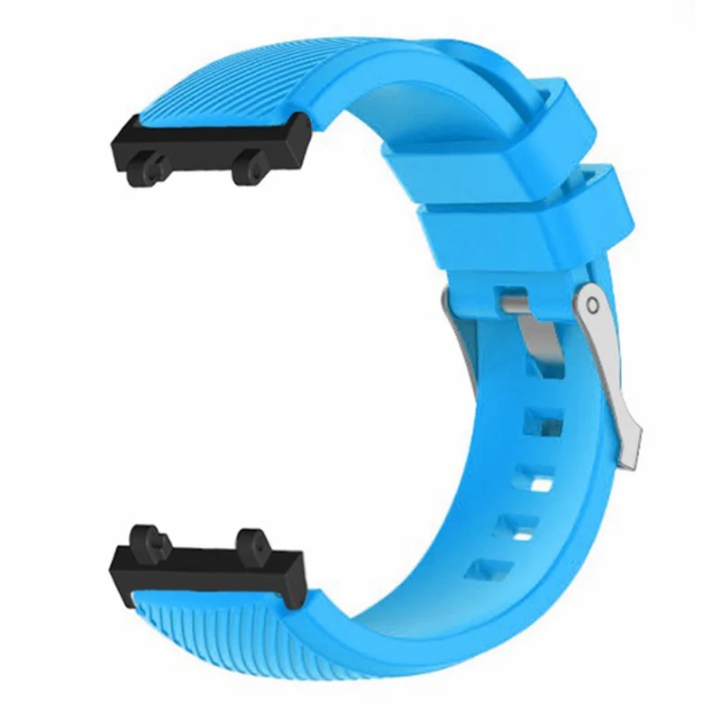 Huami Amazfit Active Edge A2212 Watch Band Twill Texture Silicone Strap Replacement - Mint Green