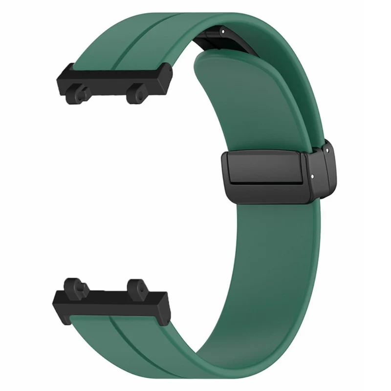 Huami Amazfit Active Edge A2212 Watch Band Silicone Wrist Strap with Magnetic Folding Buckle