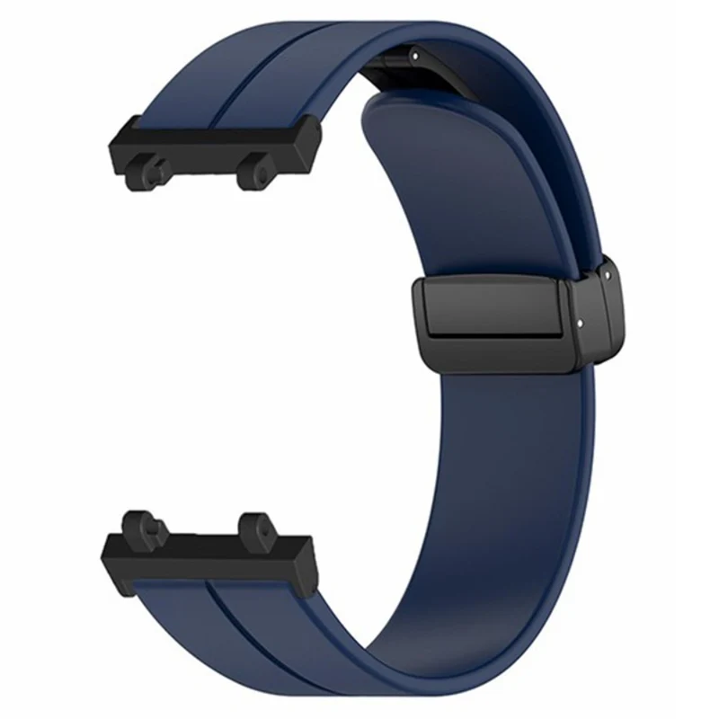 Huami Amazfit Active Edge A2212 Watch Band Silicone Wrist Strap with Magnetic Folding Buckle