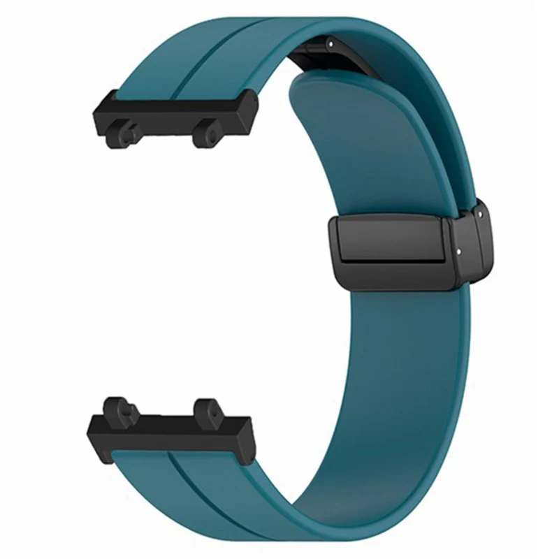 Huami Amazfit Active Edge A2212 Watch Band Silicone Wrist Strap with Magnetic Folding Buckle