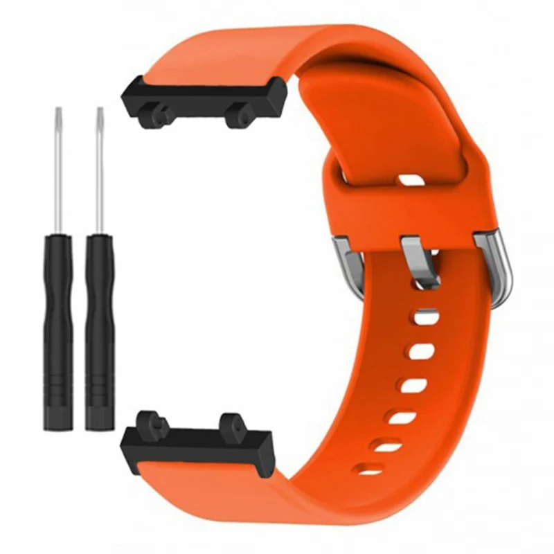 Huami Amazfit Active Edge A2212 Watch Strap Silicone Breathable Watch Band Replacement - Army Green
