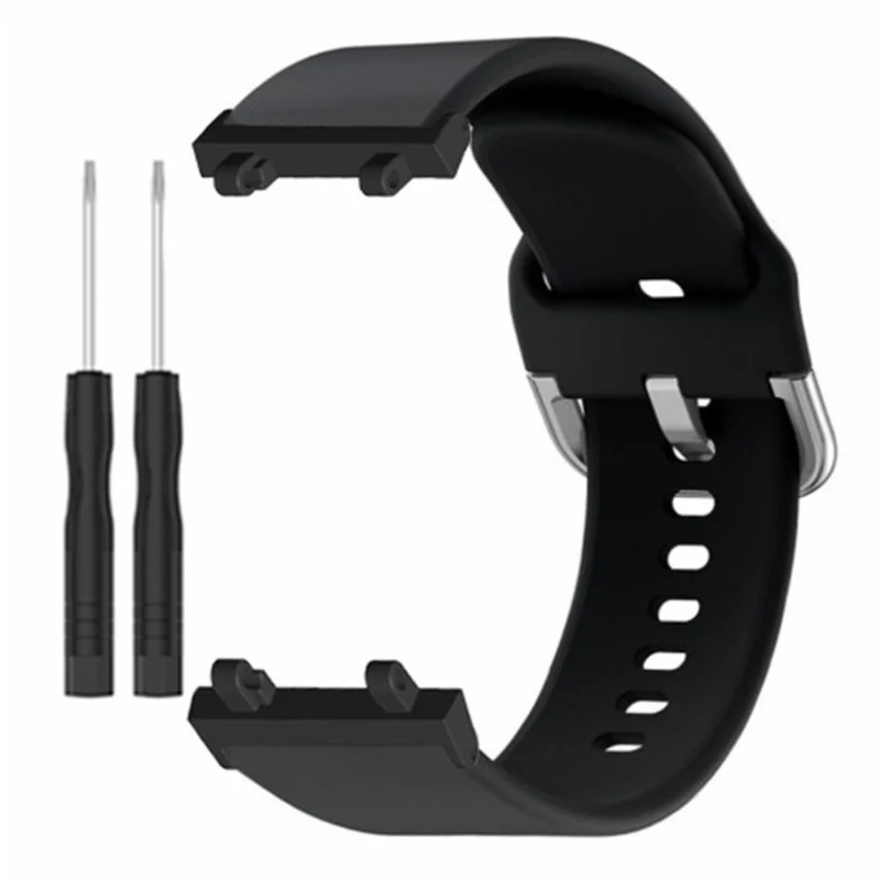 Huami Amazfit Active Edge A2212 Watch Strap Silicone Breathable Watch Band Replacement - Army Green