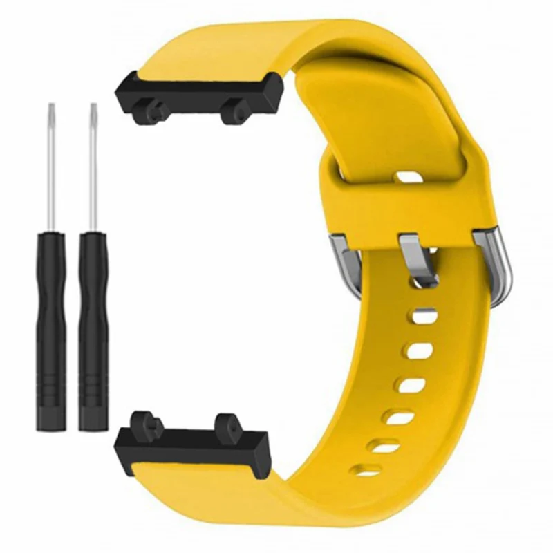 Huami Amazfit Active Edge A2212 Watch Strap Silicone Breathable Watch Band Replacement - Army Green