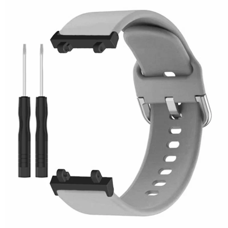 Huami Amazfit Active Edge A2212 Watch Strap Silicone Breathable Watch Band Replacement - Army Green