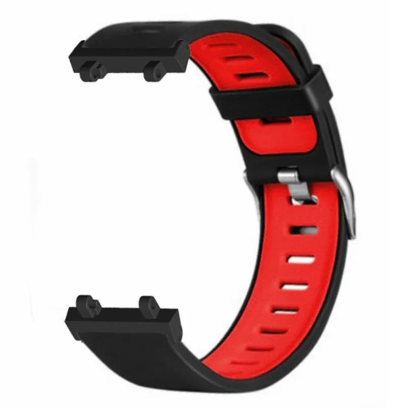 Huami Amazfit Active Edge A2212 Wrist Band Replacement Dual Color Watch Strap - Black+Red